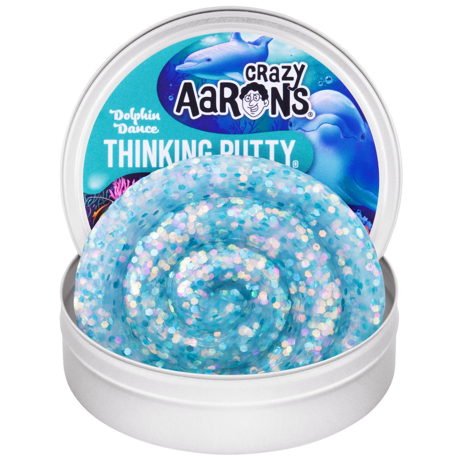 Dolphin Dance - 3.5" Thinking Putty Tin F1